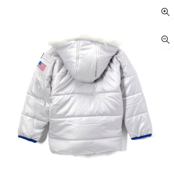 (2) New Toddler NASA Astronaut Explorer Puffer Jacket Coat - outerspace stars :) - Picture 7 of 7